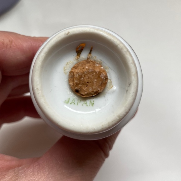 Vintage Lustreware Japanese 5 piece Condiment Set - Picture 9 of 13